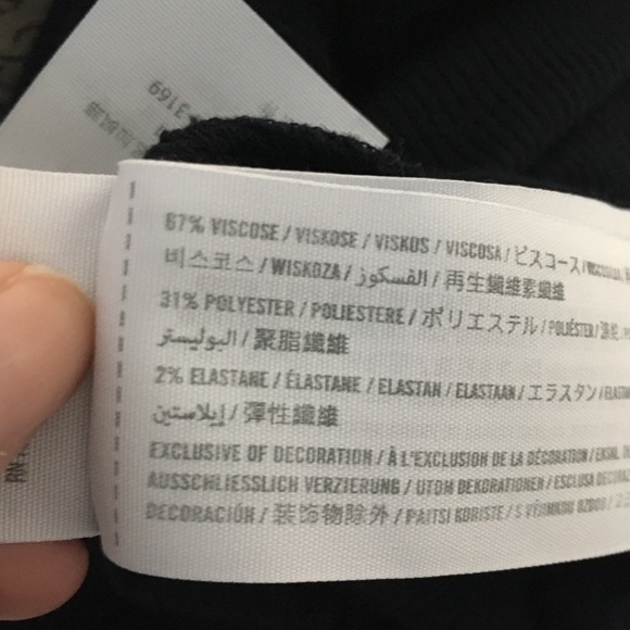 Hollister soft ribbed viscose blend lace up t-shirt - Picture 5 of 6